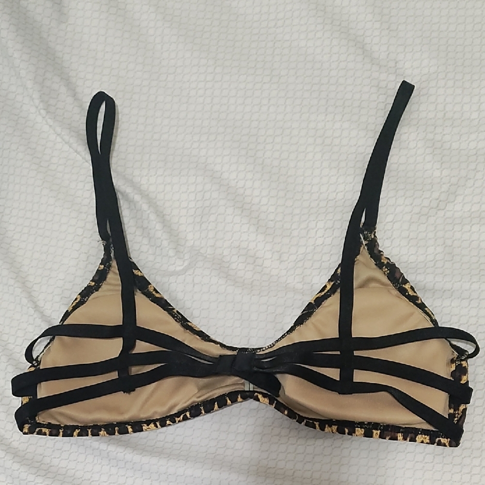 Leopard Print Bikini Set - Picture 2 of 6